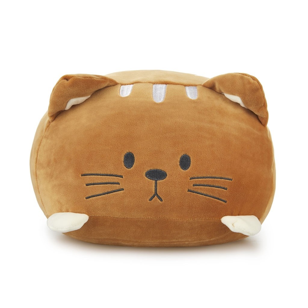 Acquista online Brown Kitty plush pillow cat-shaped soft and very fluffy Balvi